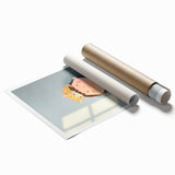 Girls Bedroom Art – Cozy Reading Time with Cat Illustration Print