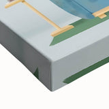 Girls Bedroom Art – Cozy Reading Time with Cat Illustration Print