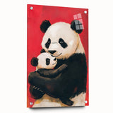 Adorable Panda Nursery Wall Art - Kids Room Prints & Decor