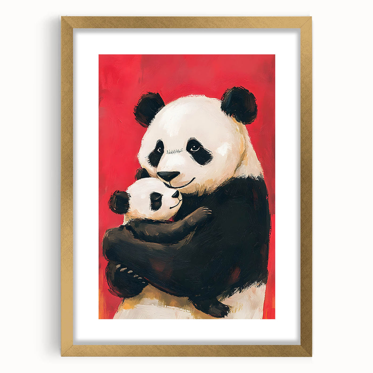 Adorable Panda Nursery Wall Art - Kids Room Prints & Decor