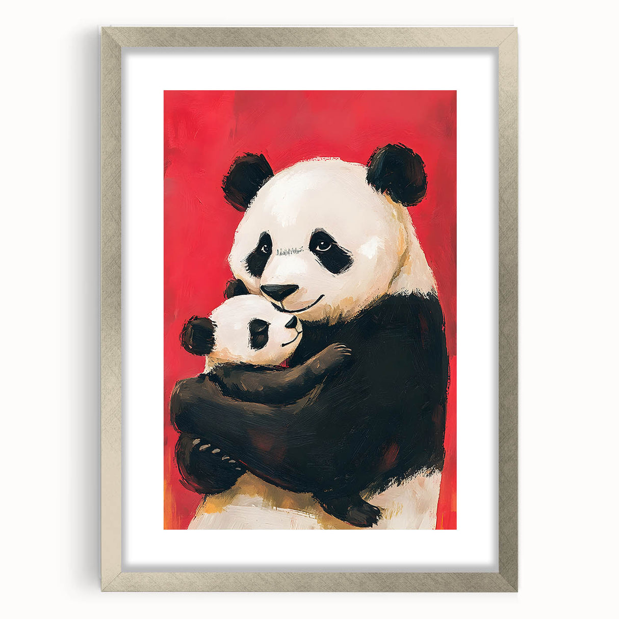 Adorable Panda Nursery Wall Art - Kids Room Prints & Decor