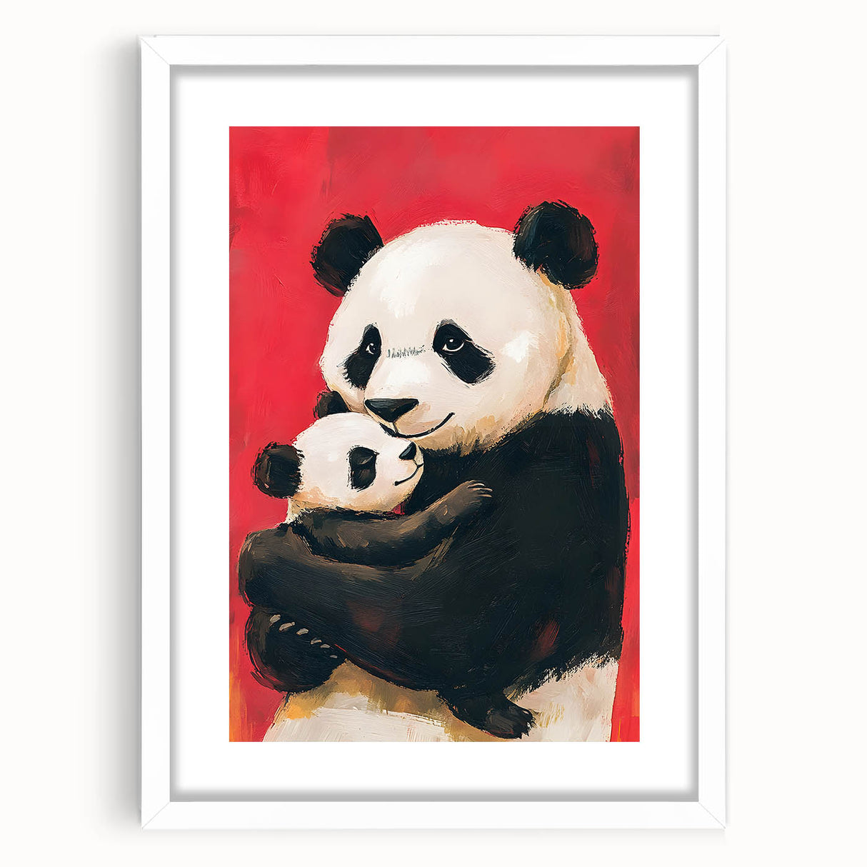 Adorable Panda Nursery Wall Art - Kids Room Prints & Decor
