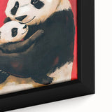Adorable Panda Nursery Wall Art - Kids Room Prints & Decor