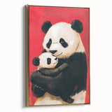 Adorable Panda Nursery Wall Art - Kids Room Prints & Decor