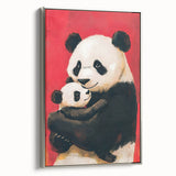 Adorable Panda Nursery Wall Art - Kids Room Prints & Decor