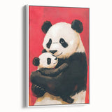 Adorable Panda Nursery Wall Art - Kids Room Prints & Decor