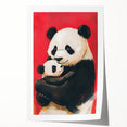 Adorable Panda Nursery Wall Art - Kids Room Prints & Decor