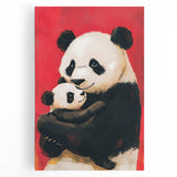 Adorable Panda Nursery Wall Art - Kids Room Prints & Decor