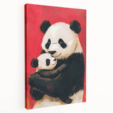 Adorable Panda Nursery Wall Art - Kids Room Prints & Decor
