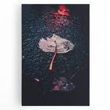 Large black and white abstract art on stretched canvas depicting swirling patterns, ideal for kitchen wall art.