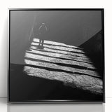 Shadowed Path – Emotional Silhouette Fine Art Photography Print