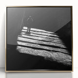 Shadowed Path – Emotional Silhouette Fine Art Photography Print