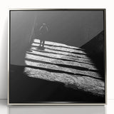 Shadowed Path – Emotional Silhouette Fine Art Photography Print