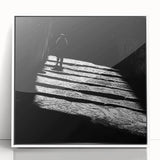 Shadowed Path – Emotional Silhouette Fine Art Photography Print