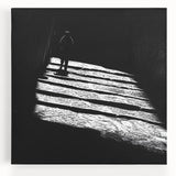 Shadowed Path – Emotional Silhouette Fine Art Photography Print