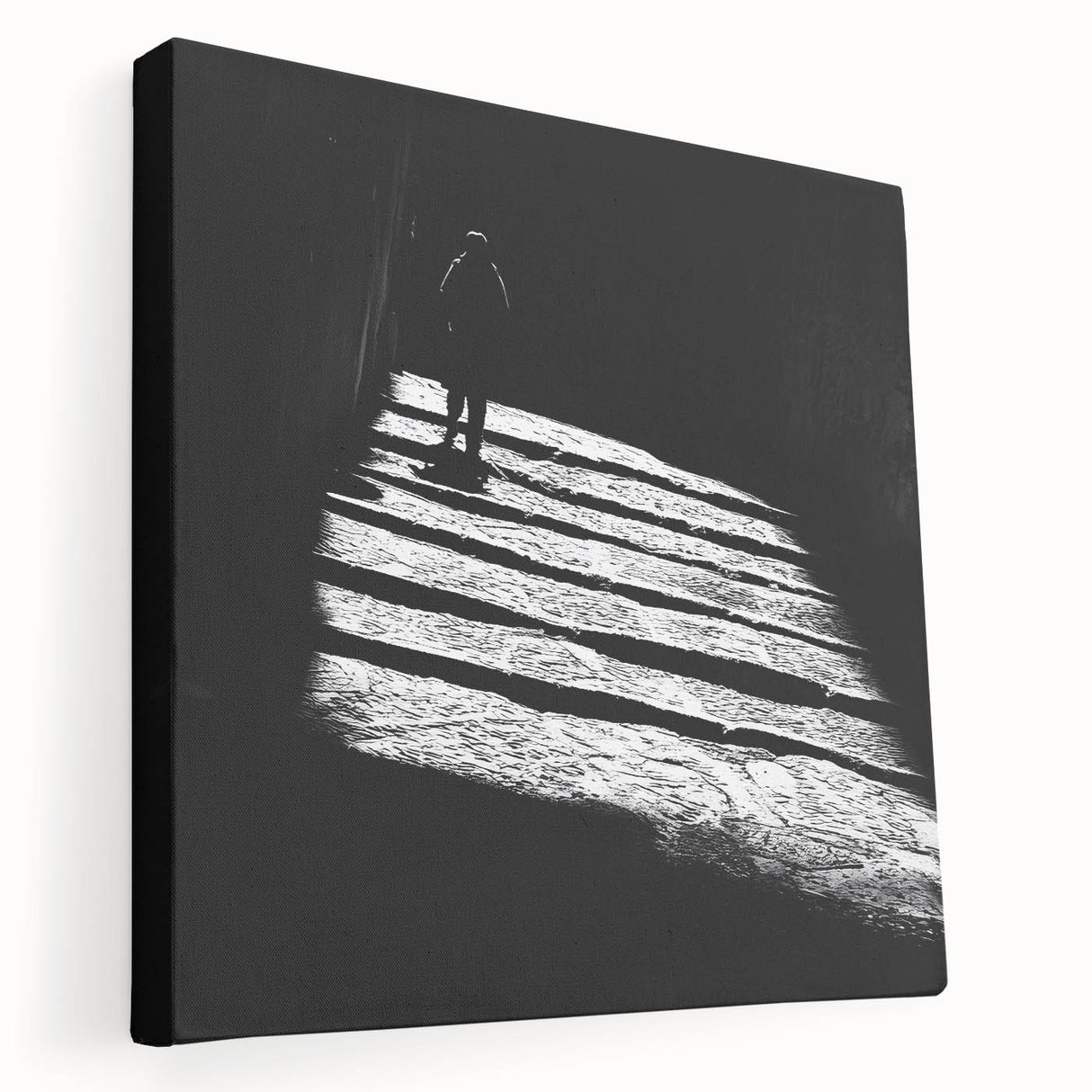 Shadowed Path – Emotional Silhouette Fine Art Photography Print
