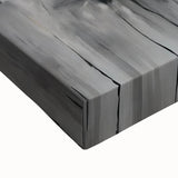 Elegant Abstract Dancer Wall Art – Modern Black & Gold Canvas