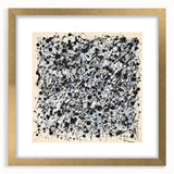 Abstract Office Wall Art - Black & White Modern Office Art Print
