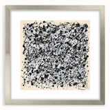 Abstract Office Wall Art - Black & White Modern Office Art Print