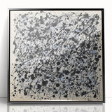 Abstract Office Wall Art - Black & White Modern Office Art Print
