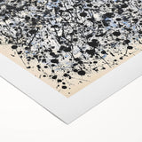 Abstract Office Wall Art - Black & White Modern Office Art Print