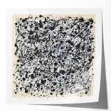 Abstract Office Wall Art - Black & White Modern Office Art Print