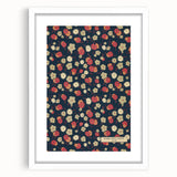 Floral Art Deco Wall Art – Vintage Patterned Print with 1920s Style