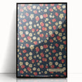 Floral Art Deco Wall Art – Vintage Patterned Print with 1920s Style