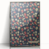 Floral Art Deco Wall Art – Vintage Patterned Print with 1920s Style