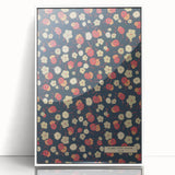 Floral Art Deco Wall Art – Vintage Patterned Print with 1920s Style