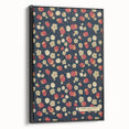 Floral Art Deco Wall Art – Vintage Patterned Print with 1920s Style