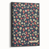 Floral Art Deco Wall Art – Vintage Patterned Print with 1920s Style