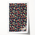 Floral Art Deco Wall Art – Vintage Patterned Print with 1920s Style