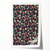 Floral Art Deco Wall Art – Vintage Patterned Print with 1920s Style