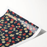Floral Art Deco Wall Art – Vintage Patterned Print with 1920s Style