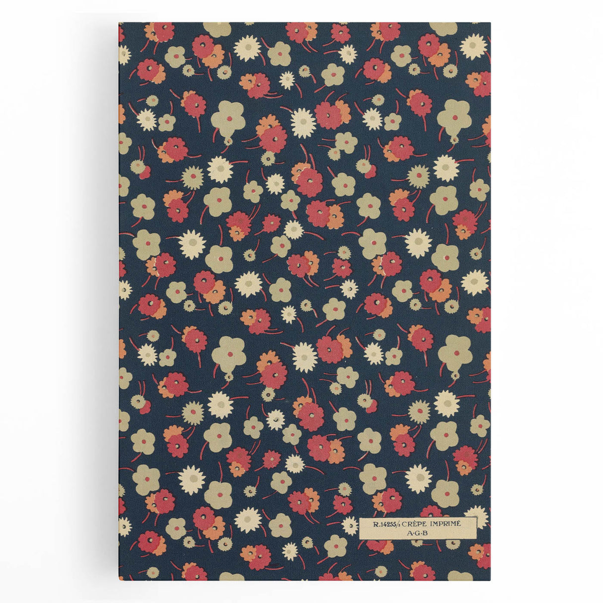 Floral Art Deco Wall Art – Vintage Patterned Print with 1920s Style