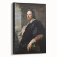Baroque Art Portrait - Classic Historical Print of Noble Elegance
