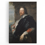 Baroque Art Portrait - Classic Historical Print of Noble Elegance
