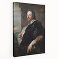 Baroque Art Portrait - Classic Historical Print of Noble Elegance