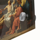 Neoclassical Art Print: The Death of Socrates by David - Historic Art Reproduction