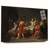 Neoclassical Art Print: The Death of Socrates by David - Historic Art Reproduction