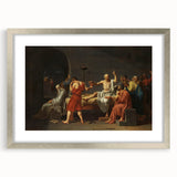 Neoclassical Art Print: The Death of Socrates by David - Historic Art Reproduction