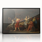 Neoclassical Art Print: The Death of Socrates by David - Historic Art Reproduction