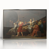Neoclassical Art Print: The Death of Socrates by David - Historic Art Reproduction