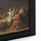 Neoclassical Art Print: The Death of Socrates by David - Historic Art Reproduction