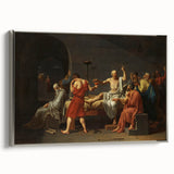 Neoclassical Art Print: The Death of Socrates by David - Historic Art Reproduction