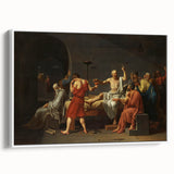 Neoclassical Art Print: The Death of Socrates by David - Historic Art Reproduction