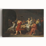Neoclassical Art Print: The Death of Socrates by David - Historic Art Reproduction