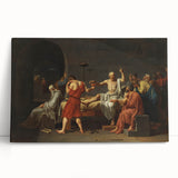 Neoclassical Art Print: The Death of Socrates by David - Historic Art Reproduction