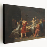 Neoclassical Art Print: The Death of Socrates by David - Historic Art Reproduction